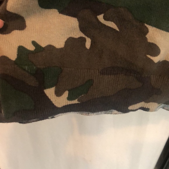 J.crew Camo sweater. Size small. Very soft. - Picture 5 of 5